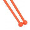 Булавы для художественной гимнастики У717, 45см, оранжевый (271623)