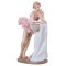 Статуэтка "балерина" высота=16 см. серия "фарфоровые кружева" Lefard (461-095)