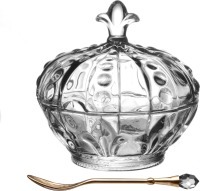 Икорница с ложкой коллекция "муза" диаметр=11 см.высота=11,5 см. Lefard (355-034)
