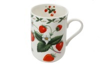 Кружка, 300 мл, фарфор F, белая, Земляника, Orchard Fruits - MW637-PB8007 Maxwell & Williams
