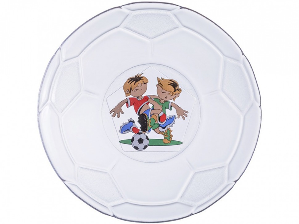Тарелка "лига" "футбольный матч" диаметр=19 см. без упаковки (кор=16шт.) (381-549) 