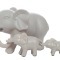 Статуэтка "Набор слонов", цвет бежевый - TT-00000414