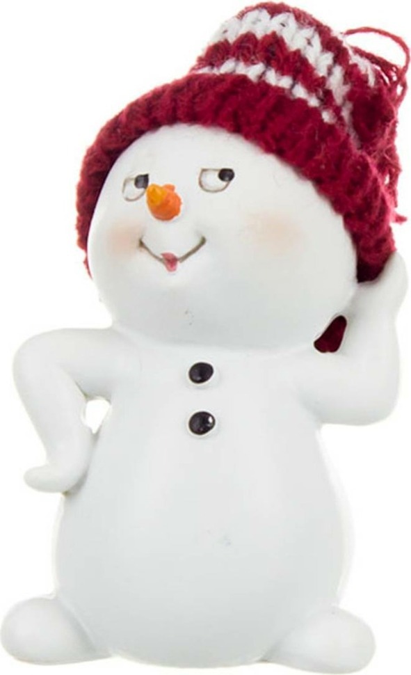 Фигурка "снеговик" 4,5*4*7 см Lefard (175-129)