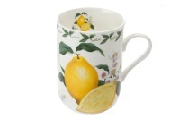 Кружка, 300 мл, фарфор F, белая, Лимон, Orchard Fruits - MW637-PB8008 Maxwell & Williams