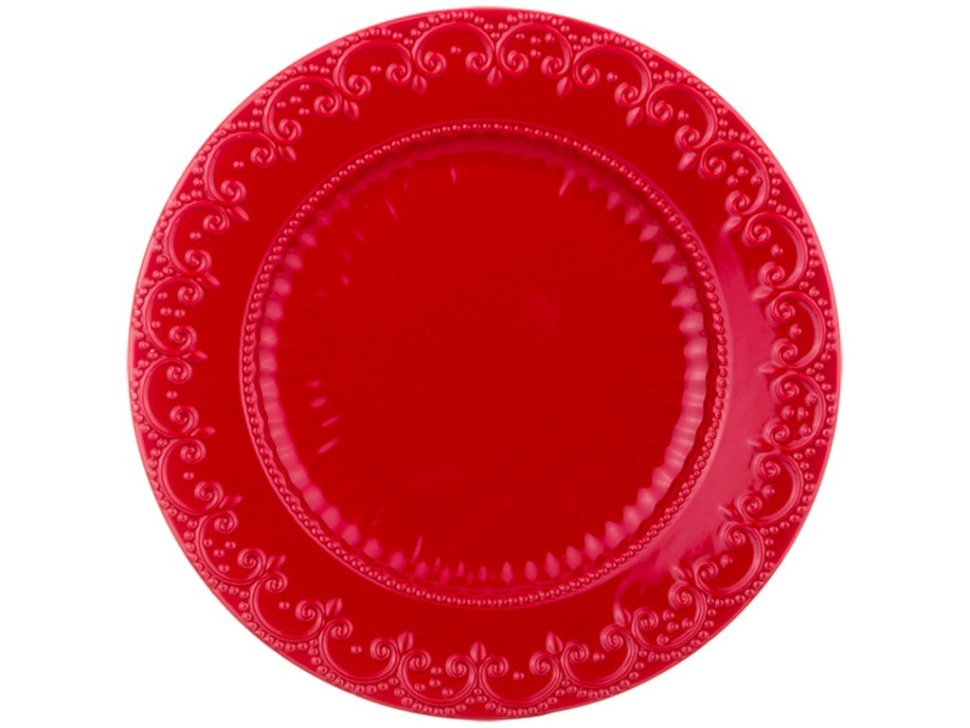 Тарелка "россо" диаметр=22 см. Agness (358-1298)