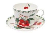 Пара чайная, 1 перс, 2 пр, 480 мл, фарфор F, белая, Вишня, Orchard Fruits - MW637-PB8102 Maxwell & Williams