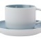 Чашка с блюдцем Оттенки (голубая) без инд.упаковки - MW475-DI0117 Maxwell & Williams