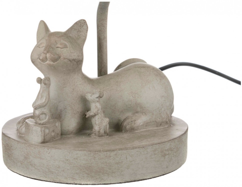 Светильник с абажуром "кошка с мышами" e27 40w 30*30 см. высота=37 см. Comego Enterprise (599-160) 