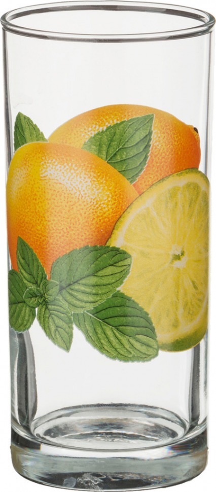 Стакан "лимоны" 290 мл. без упаковки Алешина Р.р. (484-481)