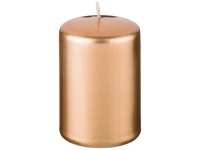 Свеча d5,8*9 см золотой металлик (TT-00015269)