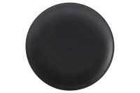 Тарелка обеденная, 27,5 см, фарфор P, черная, матовая, Caviar Black - MW602-AX0068 Maxwell & Williams