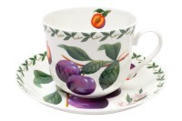 Пара чайная, 1 перс, 2 пр, 480 мл, фарфор F, белая, Слива, Orchard Fruits - MW637-PB8104 Maxwell & Williams