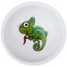 Набор посуды на 1 персону 3 пр. "зверята": кружка 300мл+тарелка 21,5см + салатник 15см. DUBI (606-832)