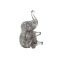 Статуэтка "Слон" 8,5х6,5х12 (серый) - TT-00000199