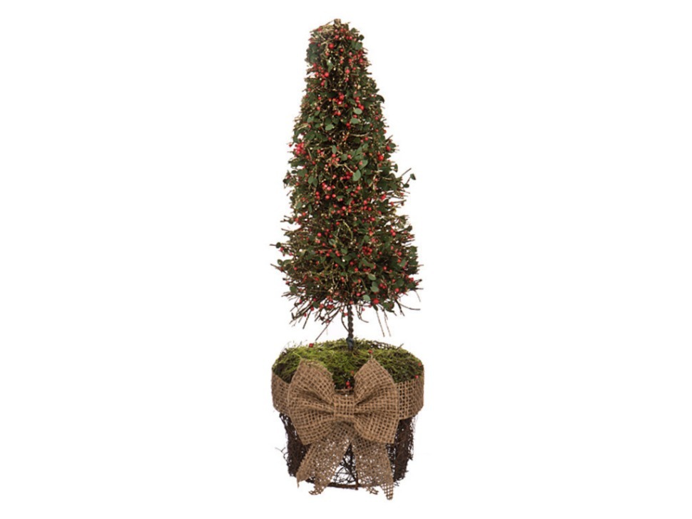 Изделие декоративное "елка" диаметр=14 см. высота=40 см.без упаковки Polite Crafts&gifts (240-041)