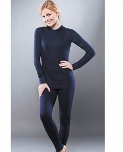 Комплект женского термобелья Guahoo: рубашка + лосины (331S-NV / 331P-NV) (XL) (52560s57413)