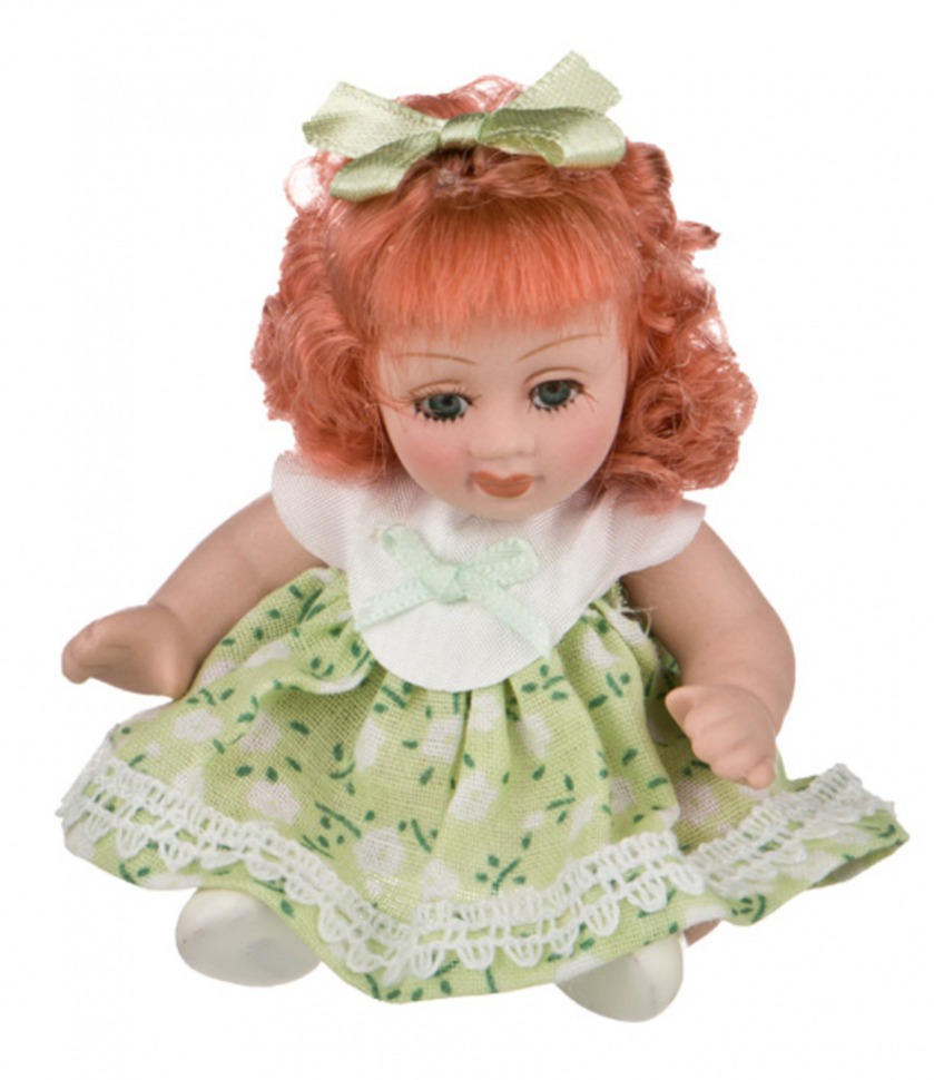 Кукла фарфоровая высота=10 см. 6 видов в ассортименте без упаковки Reinart Faelens (346-211) 