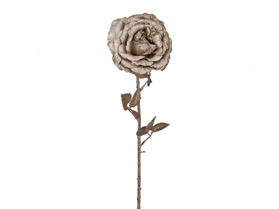 Изделие декоративное "роза" длина=68 см. золото антик без упаковки Lefard (241-1630)