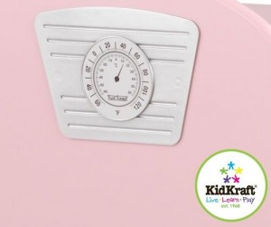 Кухня детская из дерева "Винтаж", цвет Розовый (Pink Vintage Kitchen) (53179_KE)