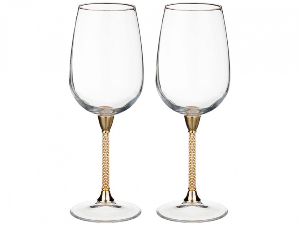 Набор бокалов для вина из 2 шт. 450 мл. высота=25 см. CLARET (661-041)