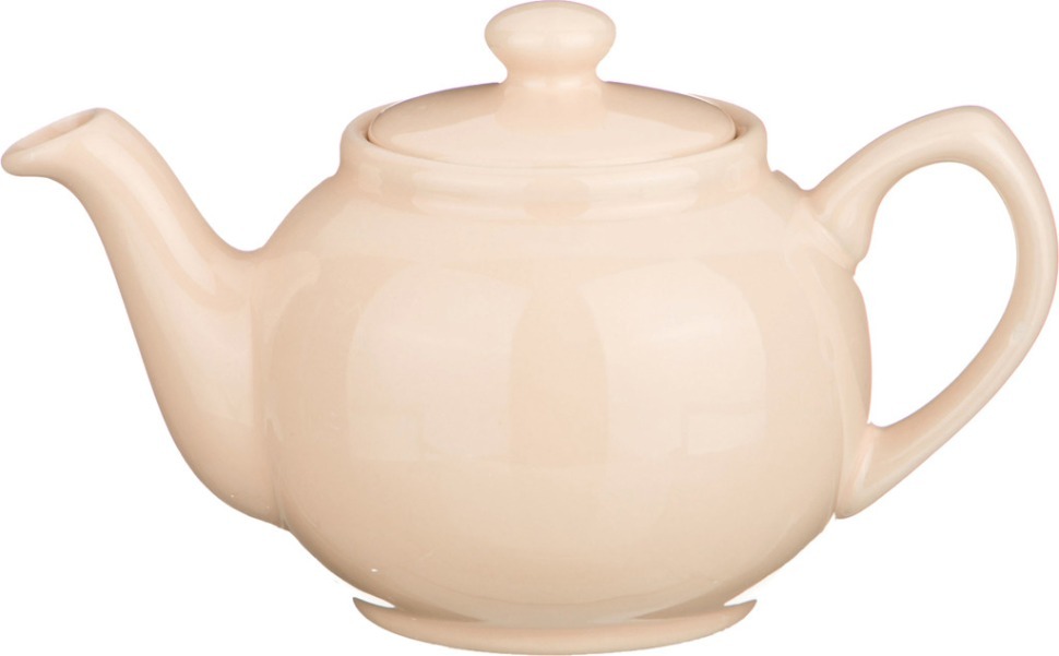 Заварочный чайник 400 мл. бежевый Hebei Grinding (470-044) 
