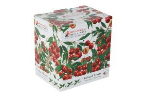 Тарелка десертная, 20 см, фарфор F, белая, Вишня, Orchard Fruits - MW637-PB8202 Maxwell & Williams