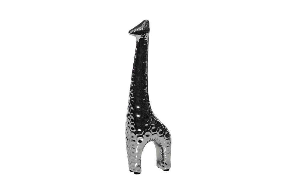 Статуэтка "Жираф" серебряная 22,5*5*6,5 - TT-00000047