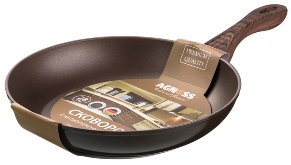 Сковорода с антипригарным покрытием диаметр=28 см.высота=5,3 см. Ningbo Gourmet (918-144) 