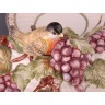 Менажница 3 секции lefard "птица и виноград" 30*30*8 см Lefard (59-416)