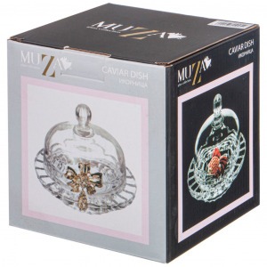 Икорница "venezia" 130 мл. диаметр=13 см. высота=12 см. коллекция "muza" Lefard (355-005)