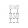 Набор бокалов для вина из 6 шт. "alizee/anser" 440 мл высота=24 см Crystal Bohemia (669-148)