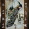 Картина Павлины фен шуй с кристаллами Swarovski (1403)