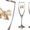 Набор бокалов для шампанского из 2 шт.с серебрянной каймой 170 мл. Оптпромторг ООО (802-651728)