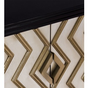 Комод со столешницей из натуральн. камня 159*41*97см (00002086)