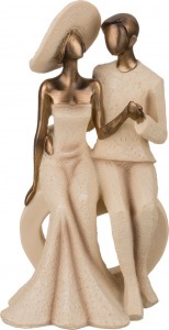 Статуэтка "влюбленные" серия "фьюжн" 12*10*24 см Lefard (162-274)
