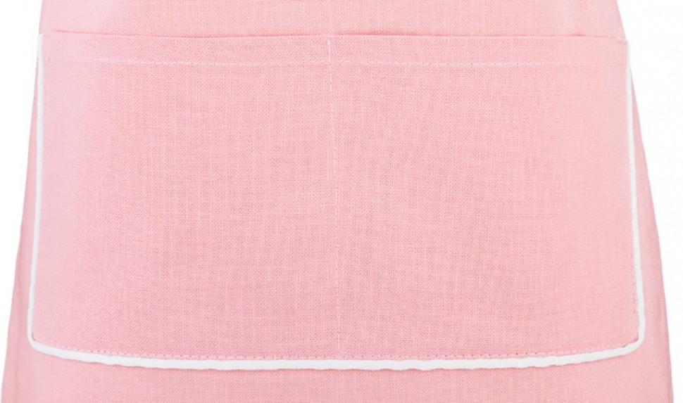 Фартук декоративный "сластёна", розовый, 100% хлопок 48x62 см SANTALINO (850-604-53)