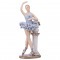 Статуэтка "балерина" высота=19 см. серия "фарфоровые кружева" Lefard (461-096)