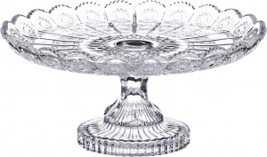 Тортовница на ножке "muza crystal" диаметр=30 см. высота=15 см. Lefard (195-128)