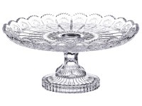 Тортовница на ножке "muza crystal" диаметр=30 см. высота=15 см. Lefard (195-128)
