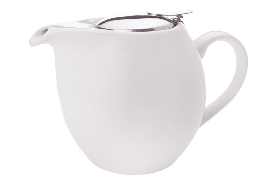 Чайник с ситечком Осло (белый) в инд.упаковке - MW520-IT11100 Maxwell & Williams