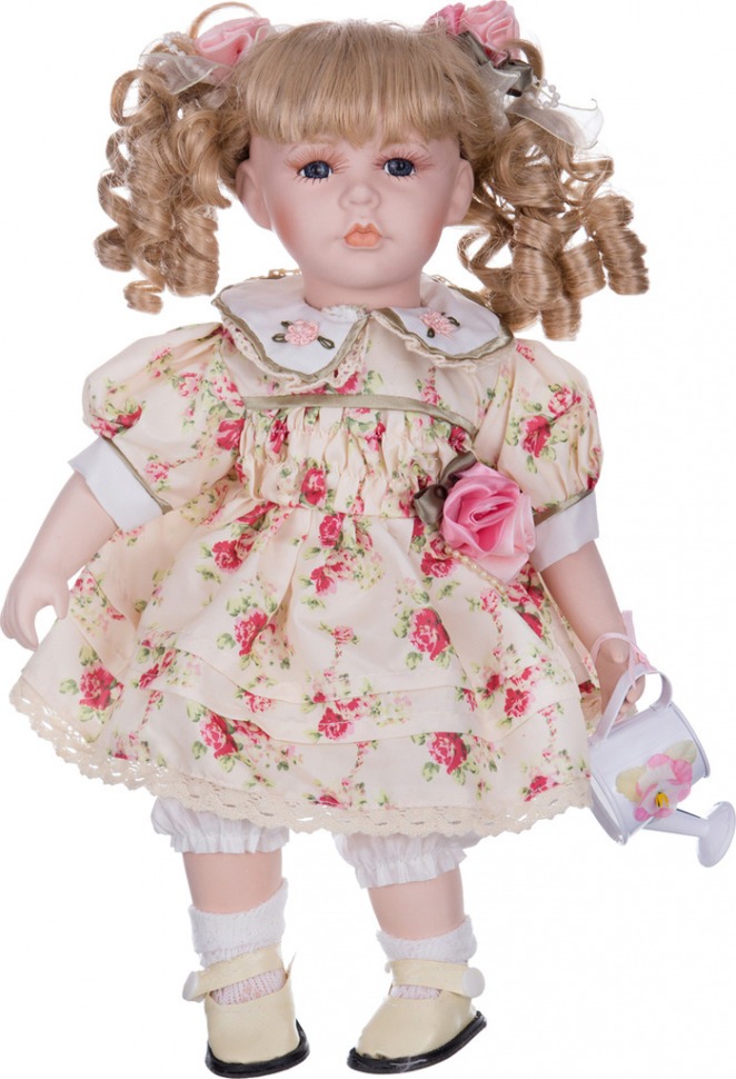 Кукла фарфоровая декоративная высота=36 см. RF COLLECTION (D-346-221) 