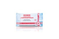 Салфетки бактерицидные дезинфицирующие Дезавид 12 шт (53630)