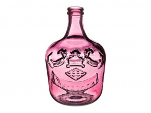 Бутыль декоративная 4 л.высота=31 см.диаметр=20 см.розовая SAN MIGUEL (600-690)