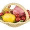 Изделие декоративное "корзина с фруктами" диаметр=22 см высота=13 см ORGIA (335-010)