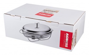 Мармит agness 3 л. 43,4*24,5 см. высота=17,5 см. Agness (907-201)
