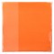 Наволочка 70х70 "бейсик", 100% хлопок, сатин, оранжевый SANTALINO (985-719)