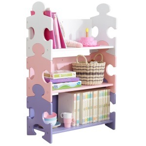 Система хранения "Пазл", пастель (Puzzle Bookshelf - Pastel) (14415_KE)