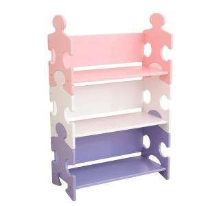 Система хранения "Пазл", пастель (Puzzle Bookshelf - Pastel) (14415_KE)