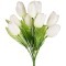 Цветок искусственный "тюльпаны" высота=44 см.100% полиэстр Huajing Plastic (23-367)