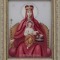 Икона Божией Матери Державная малая с кристаллами Swarovski (1477)